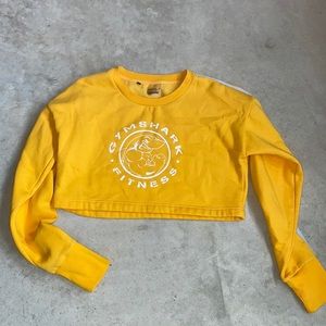gymshark cropped sweatshirt